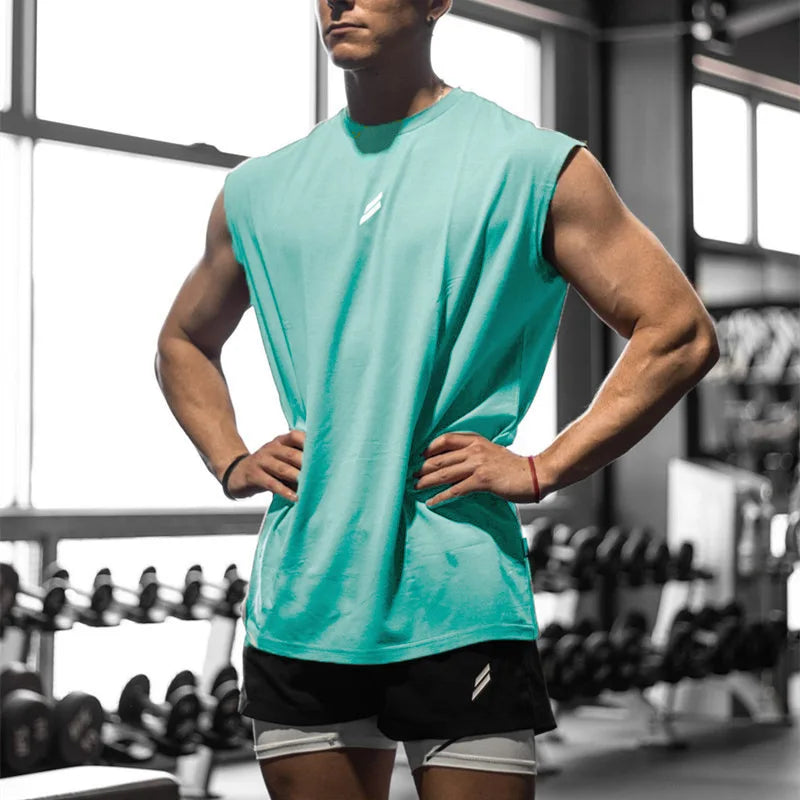 Camiseta Deportiva Sin Mangas Hombre - Chaleco Técnico de Secado Rápido para Gimnasio y Running