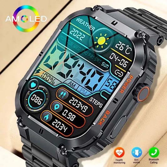 Smart Watch Men 400mAh Waterproof Sport Fitness Tracker health monitor Smartwatch for Android IOS Phone