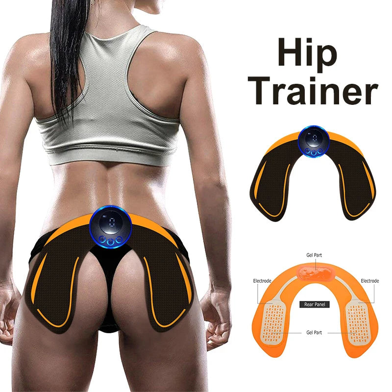 Estimulador muscular EMS recargable por USB, terapia de masaje eléctrico, alivio del dolor, masajeador digital de meridianos de cuerpo completo, fitness