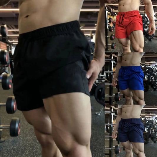 Pantalón Corto Deportivo para Hombre - Shorts de Algodón para Running, Playa y Gimnasio