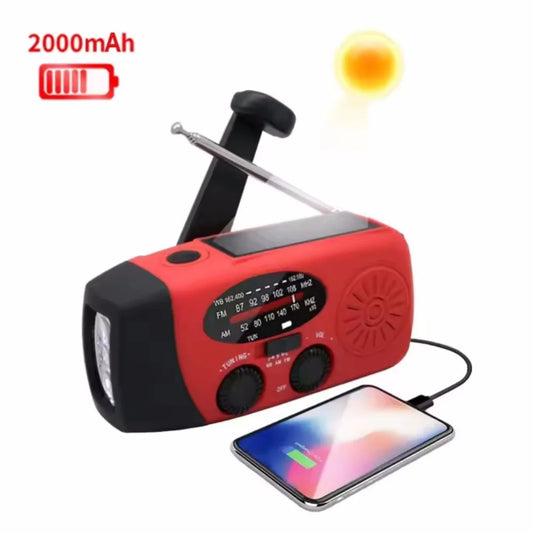 Radio de carga solar ABS Carga solar FM-AM