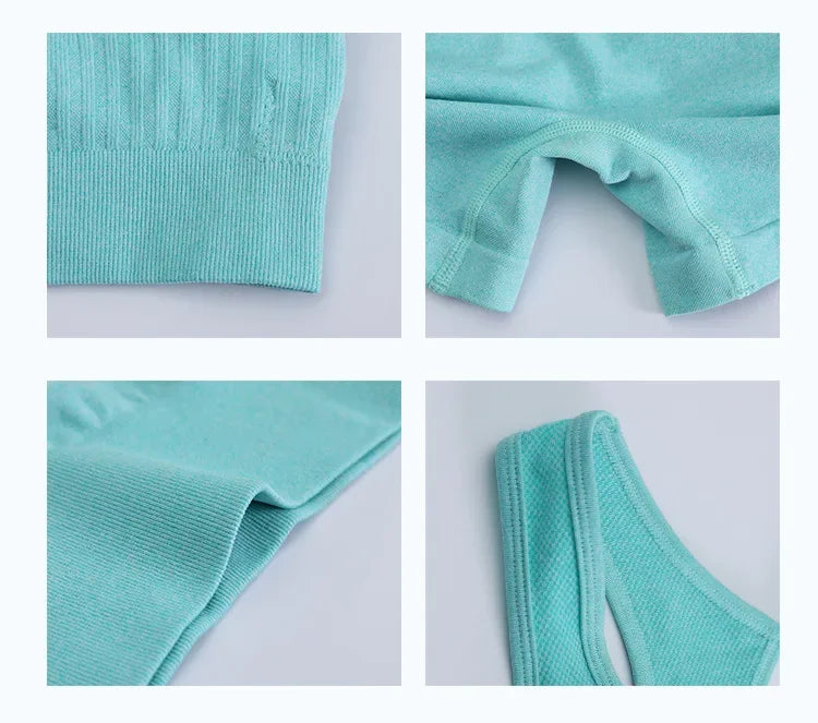Conjunto Deportivo Premium para Mujer - Chaleco y Shorts para Yoga y Fitness