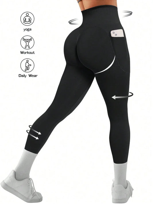 Sexy Scrunch Leggings Push Up - Mallas Deportivas Efecto Levanta Glúteos para Fitness y Yoga