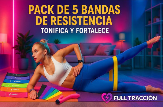 Pack de 5 Bandas de resistencia estiramiento de cadera, bandas de ejercicio de gimnasio